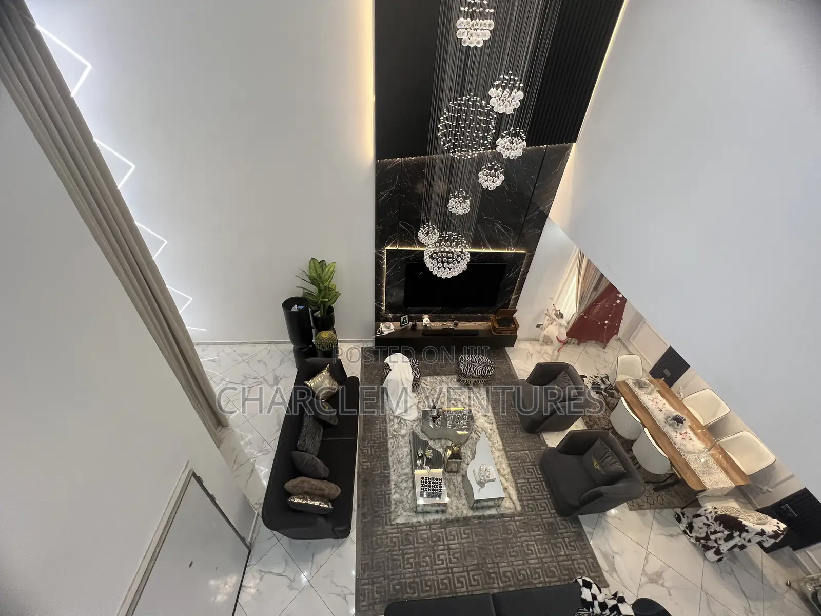 Furnished 4bdrm House in Charclem Ventures, East Legon for sale
