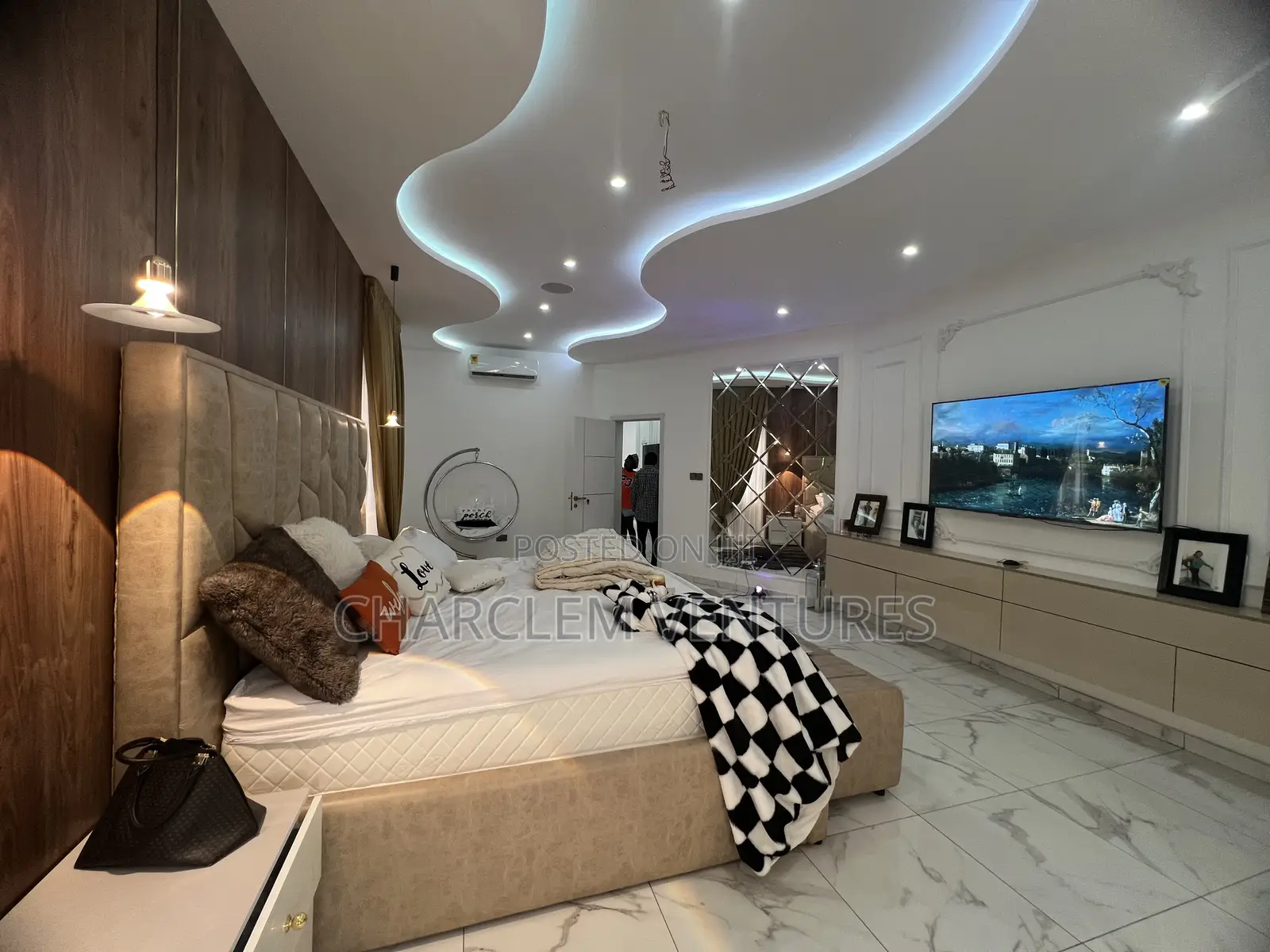 Furnished 4bdrm House in Charclem Ventures, East Legon for sale