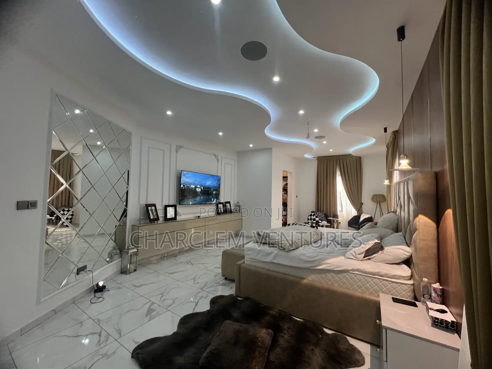 Furnished 4bdrm House in Charclem Ventures, East Legon for sale