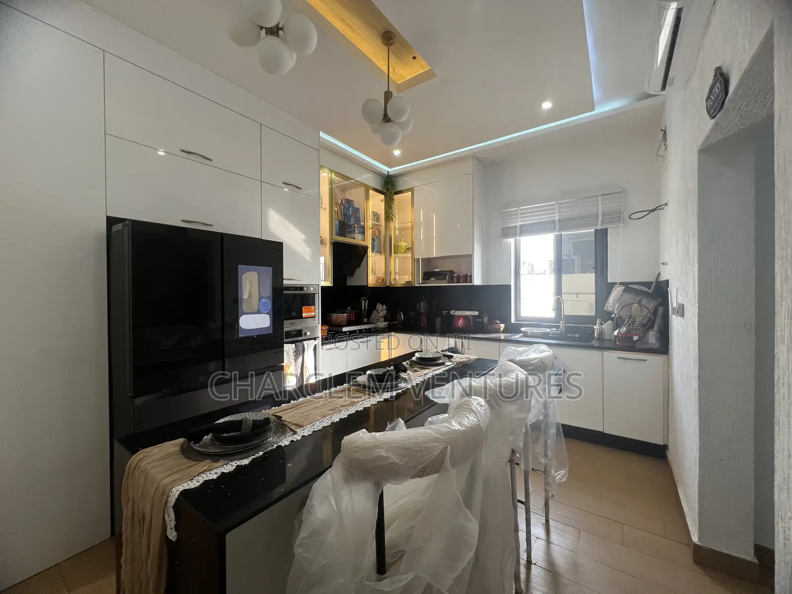 Furnished 4bdrm House in Charclem Ventures, East Legon for sale