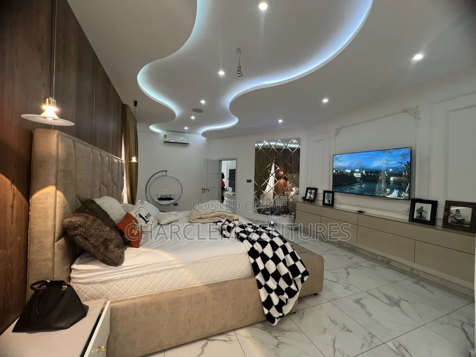 Furnished 4bdrm House in Charclem Ventures, East Legon for sale