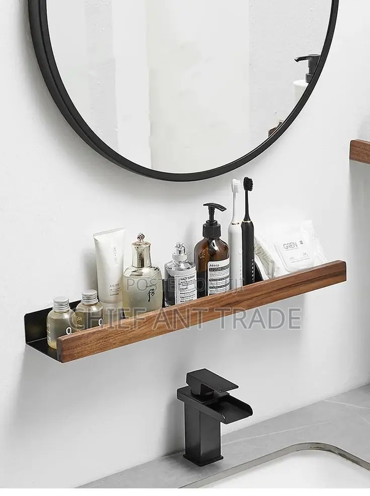 Wooden Designed Shelf Jz0019 60cm