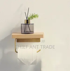 Wood Tissue Holder. T Roll Jz0080