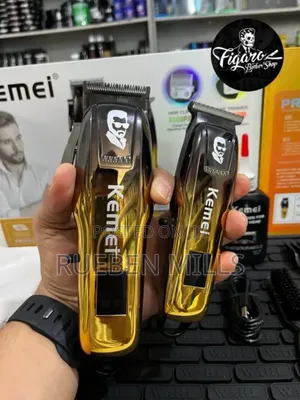 New Super 2 in 1 Heavy Duty Barbering Machine Beard Trimmer