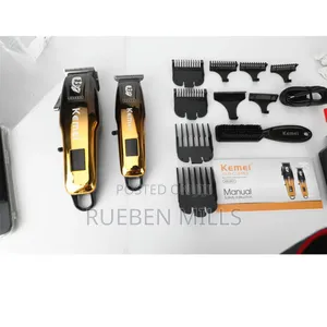 New Super 2 in 1 Heavy Duty Barbering Machine Beard Trimmer
