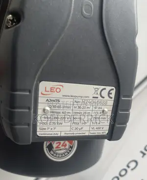 1hp Leo Pump