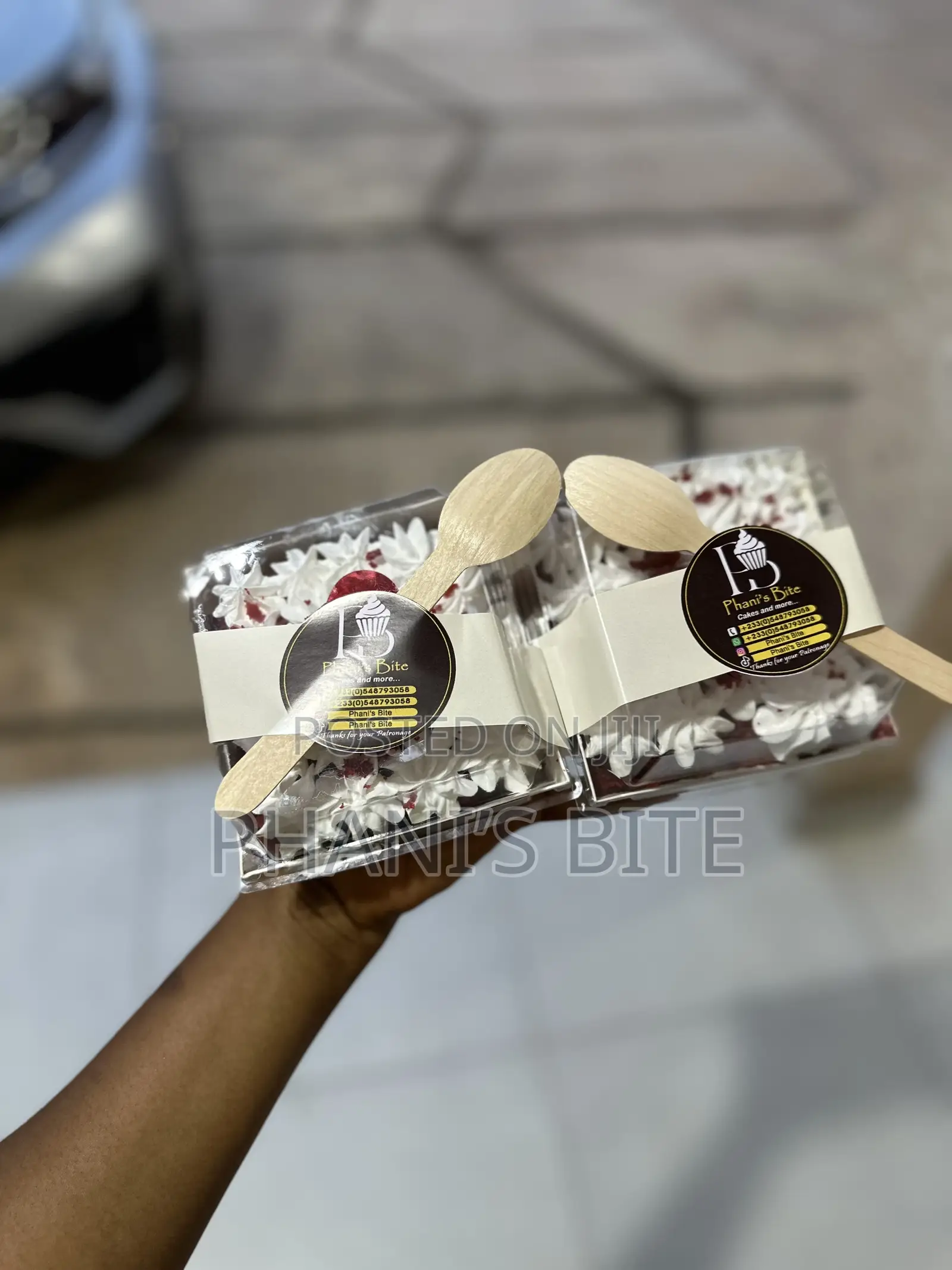 Cake Slice and Flavor Is Available