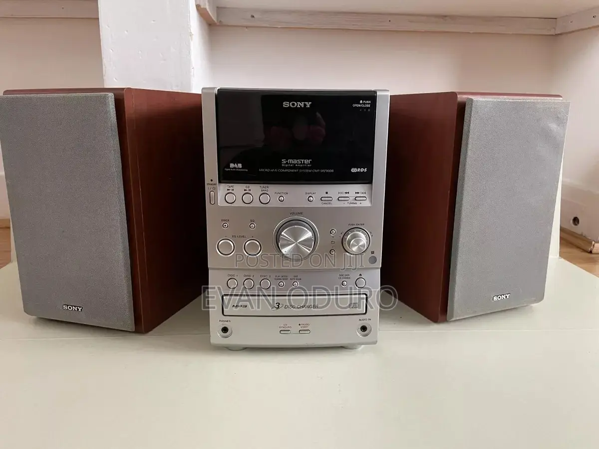 Powerful Sony Sound System Bluetooth ,Usb,Cd/Fm Mini-System Bookshelf