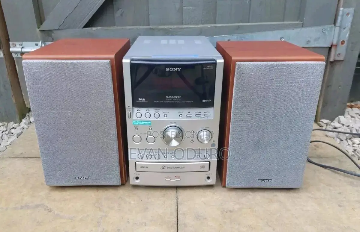 Powerful Sony Sound System Bluetooth ,Usb,Cd/Fm Mini-System Bookshelf