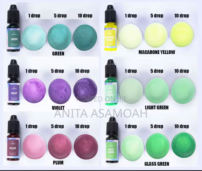 18pcs Liquid Dye Set