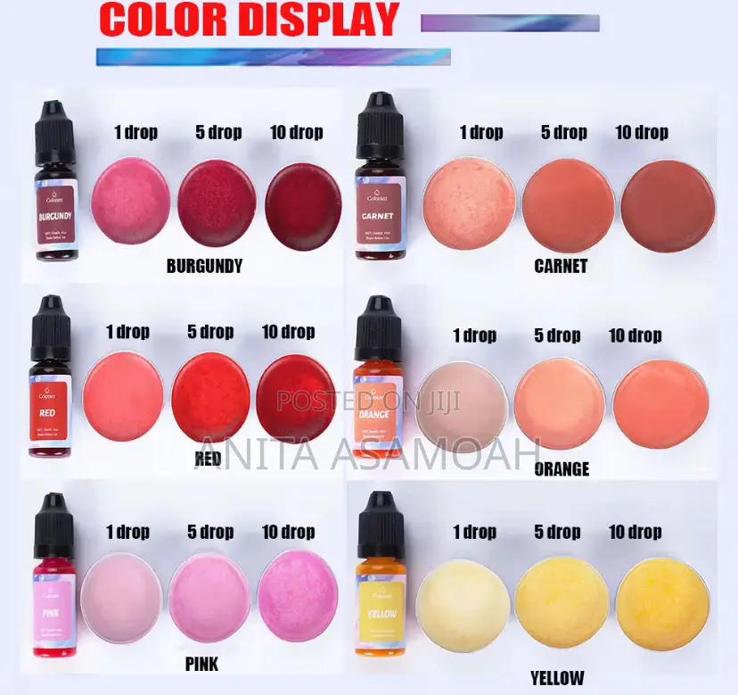 18pcs Liquid Dye Set