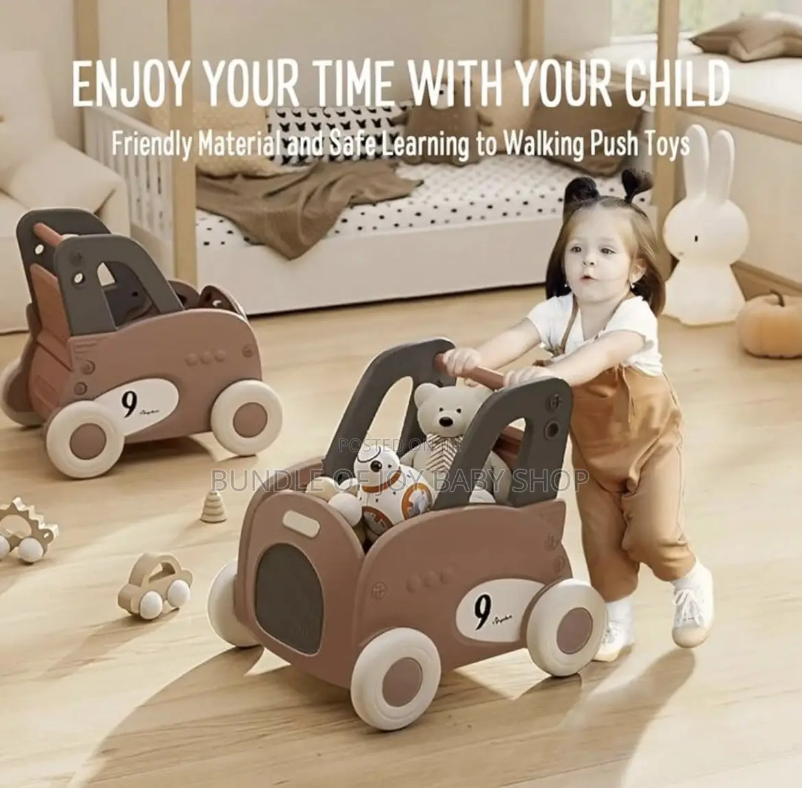 Babypods Baby Walker Trolley Multi-Function