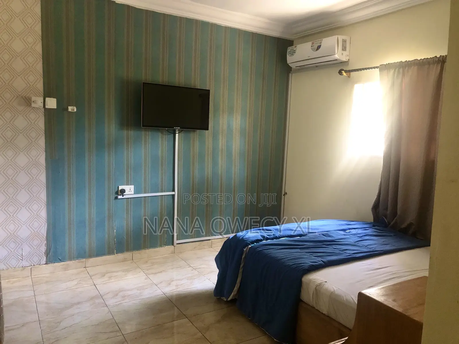 Furnished 1bdrm Apartment in Redtop Behind West, Bortiano for rent