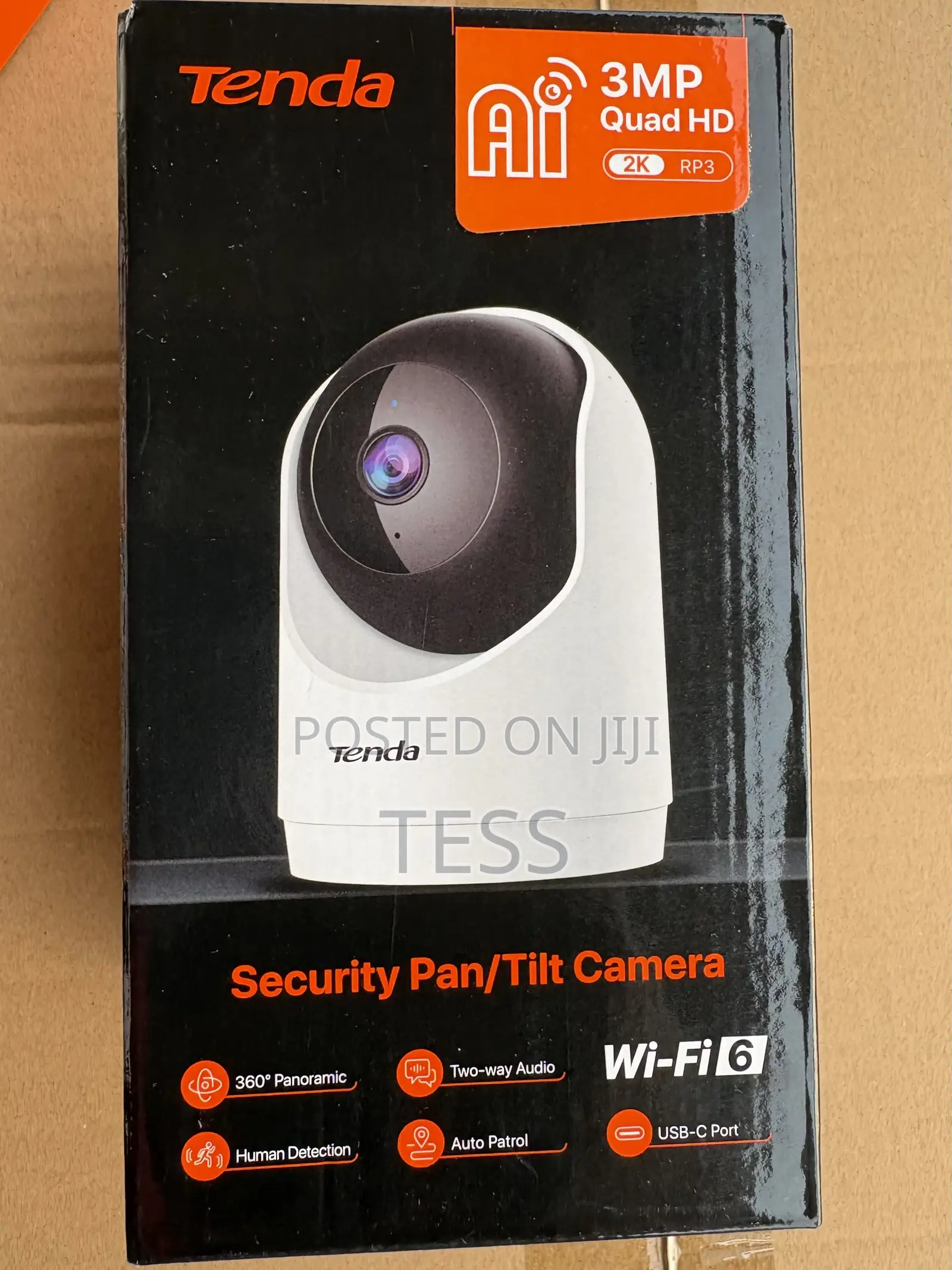 Tenda RP3 V3.0 3MP Security Pan/Tilt Camera