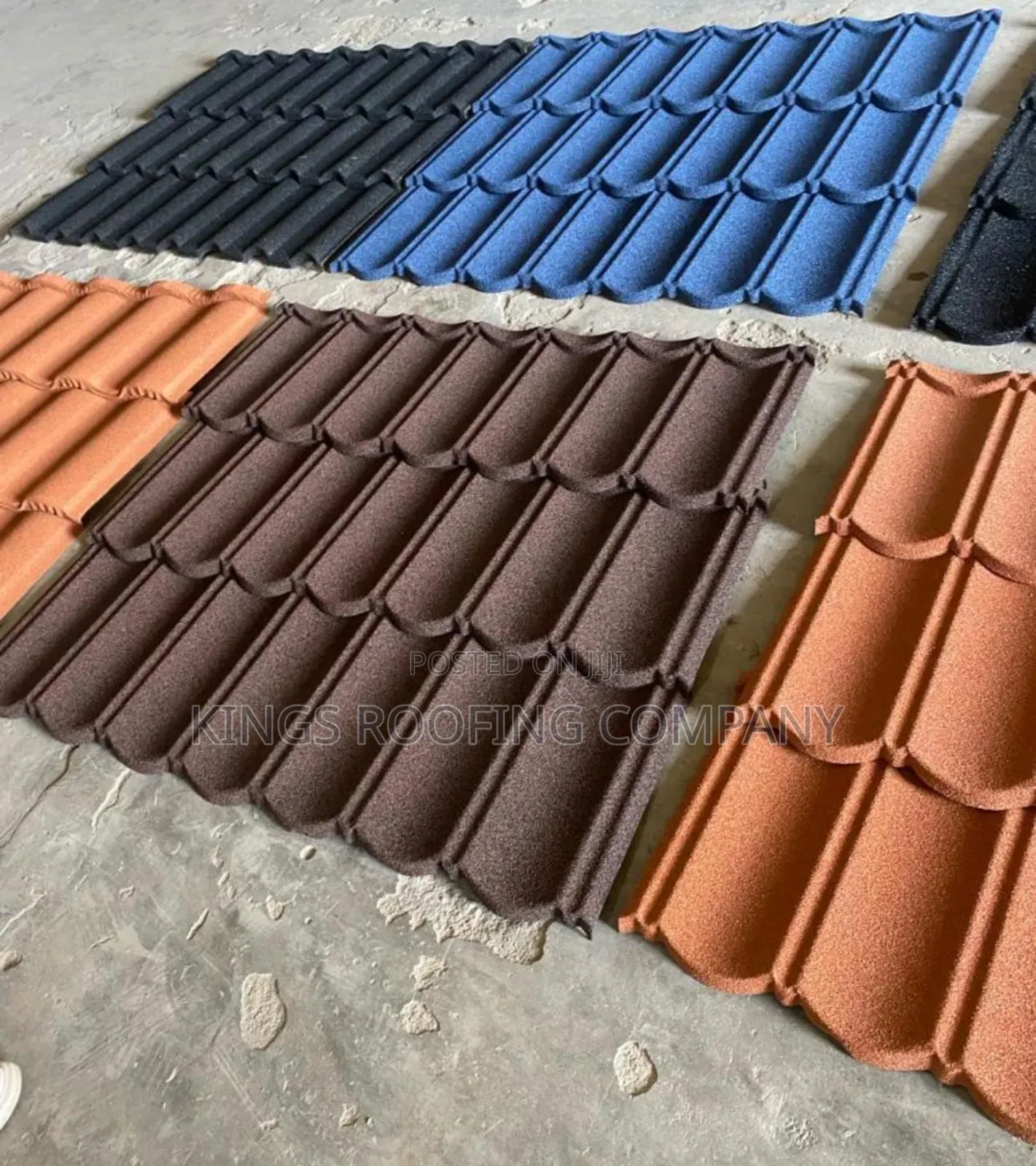 Colored Bond Euro Tiles
