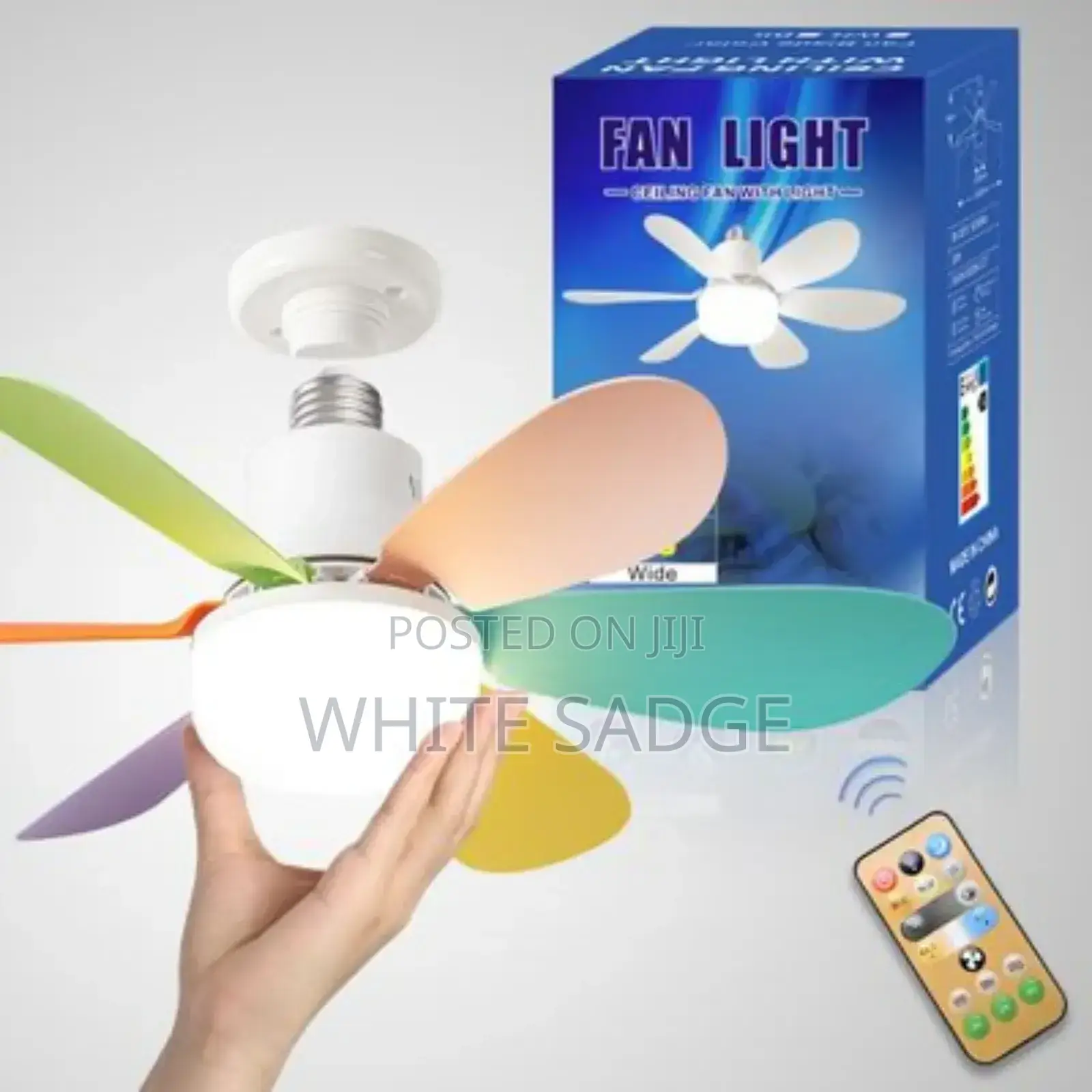 36watts Portable Fan Light