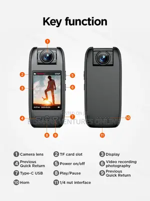 Action Camera Color Night Vision Camera