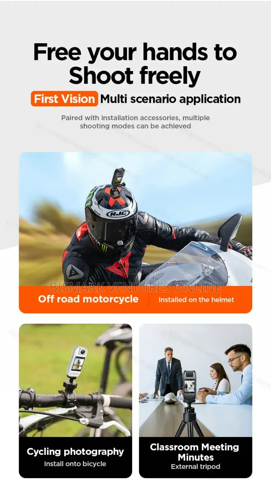 Action Camera Color Night Vision Camera