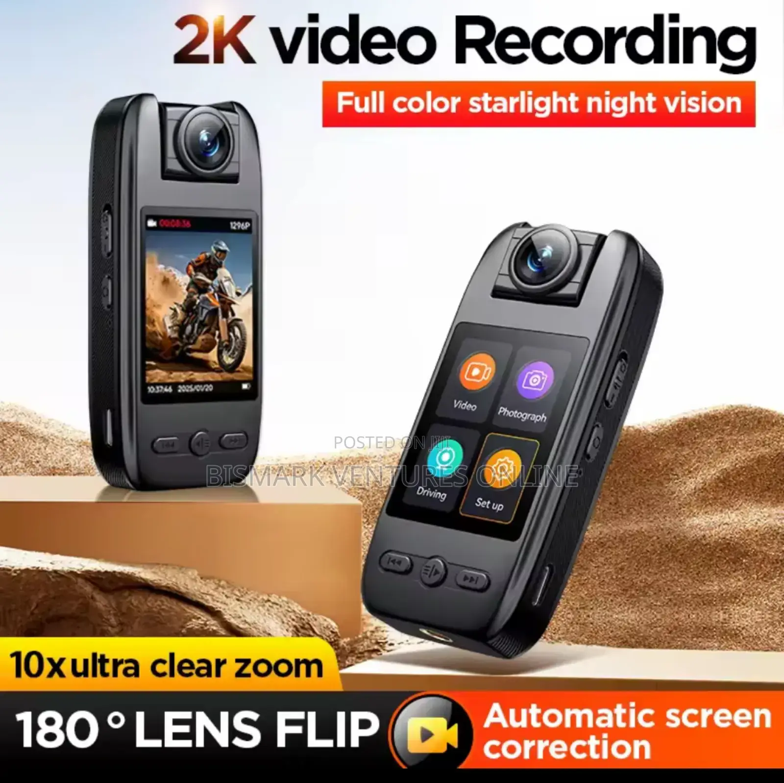 Action Camera Color Night Vision Camera