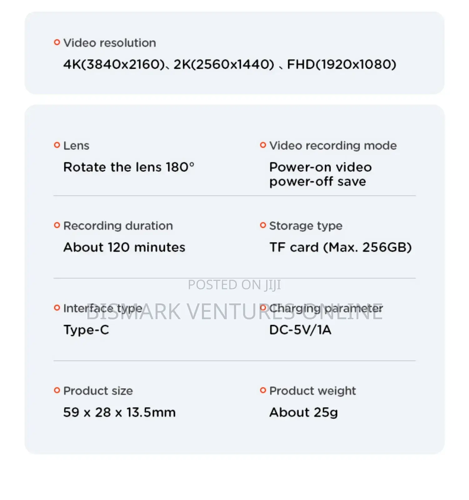 Full HD Micro Camera.