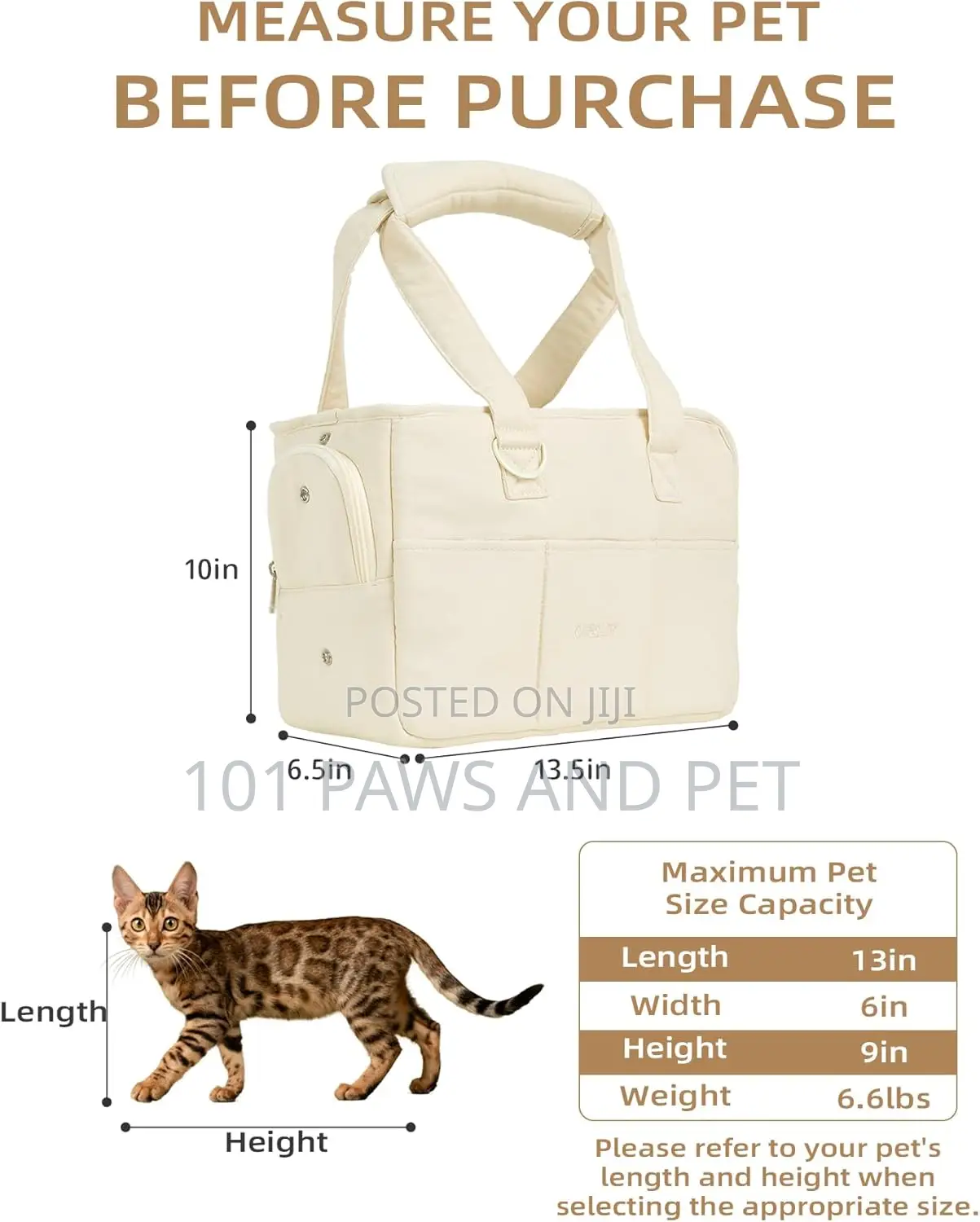 Onecute Pet Carrier (Dog Purse )