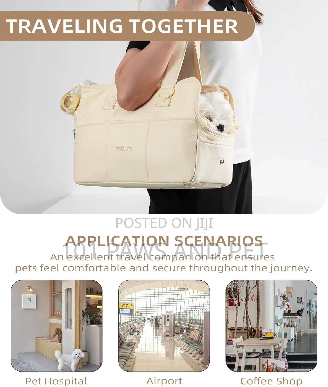 Onecute Pet Carrier (Dog Purse )
