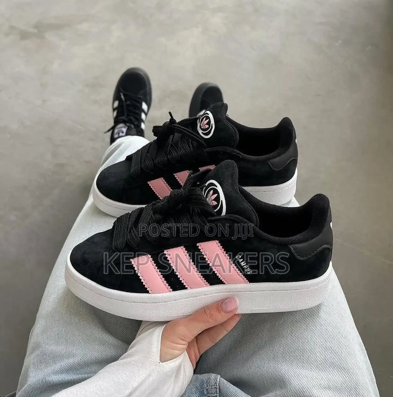 Adidas Campus 00s “Core Black True Pink”