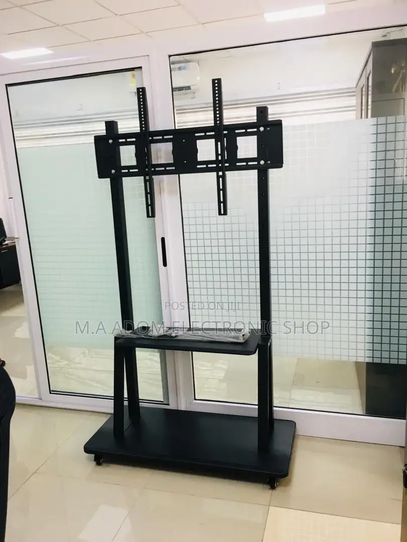 TV Trolley Stand for 60"-100" Screens - Mobile Secure