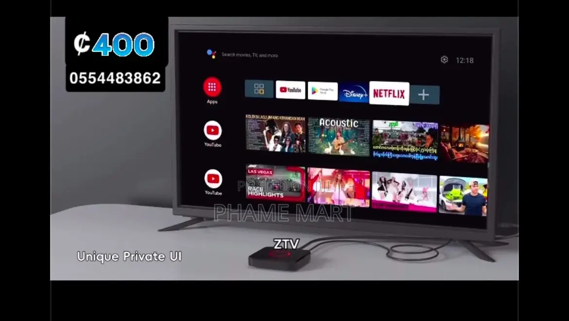 ANDROID TV(Smart Tv Device)