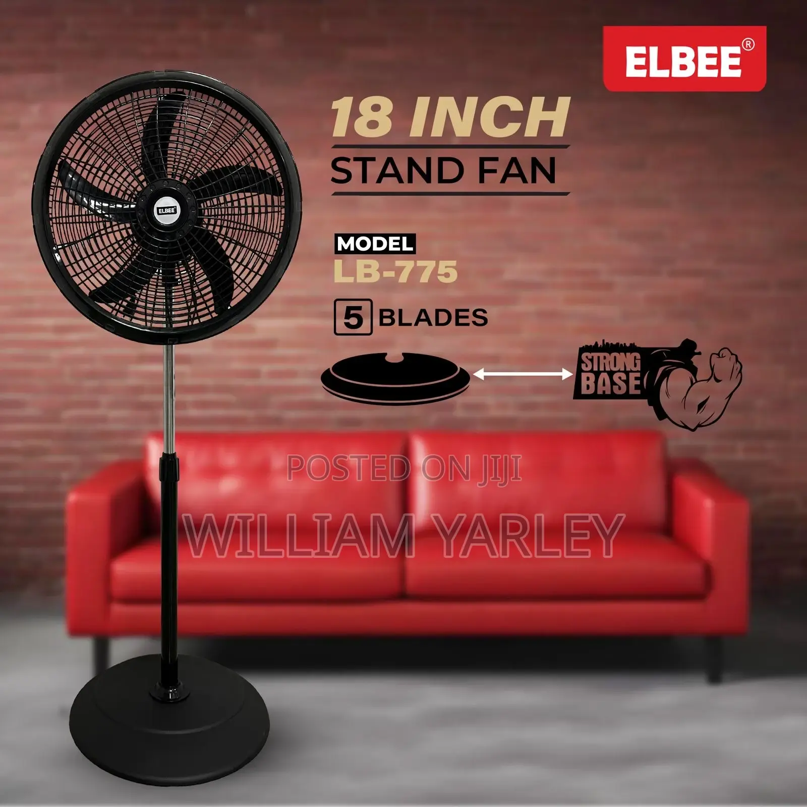 Elbee Standing Fan Big Size