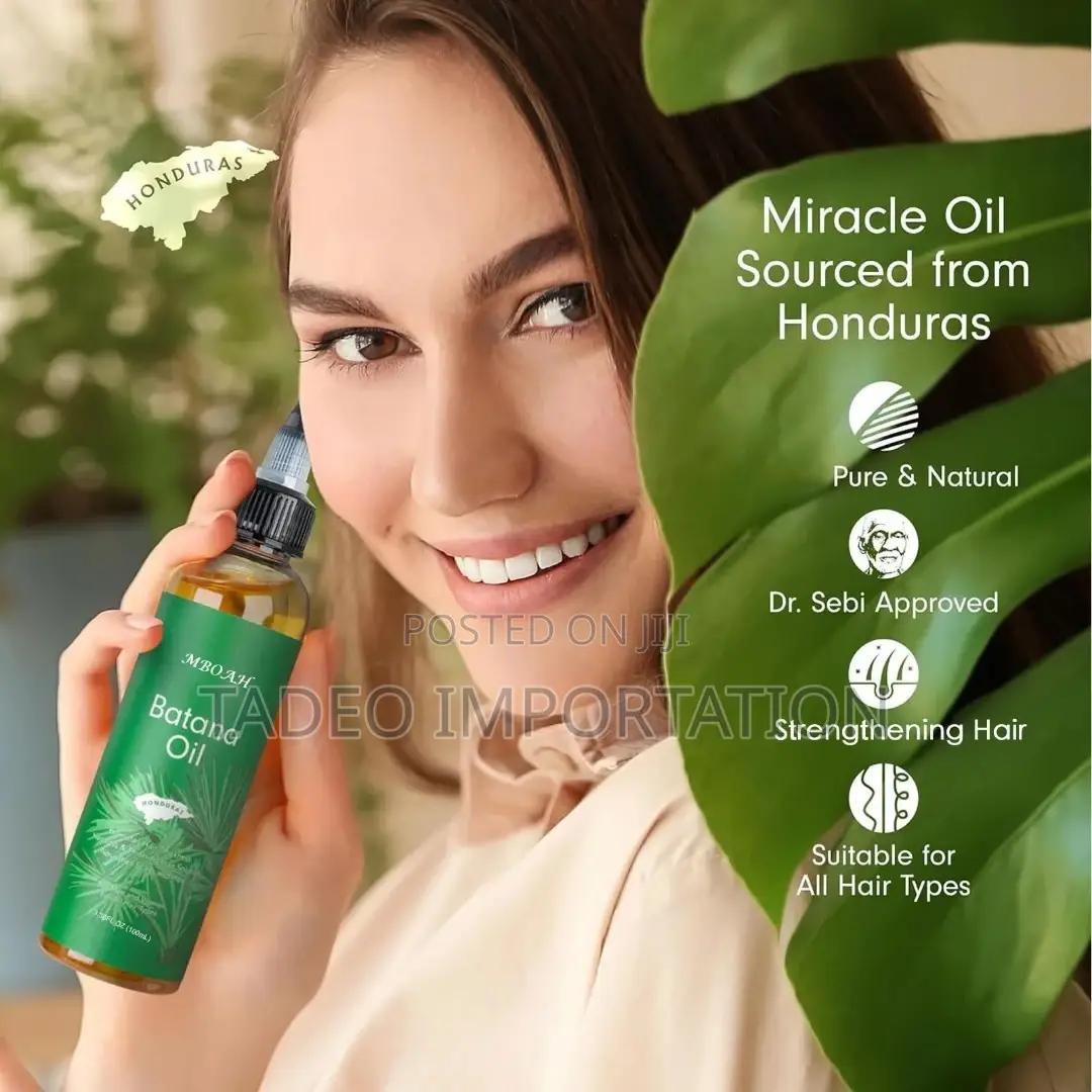Batana Oil 100% Pure Raw Natural Oil From Honduras