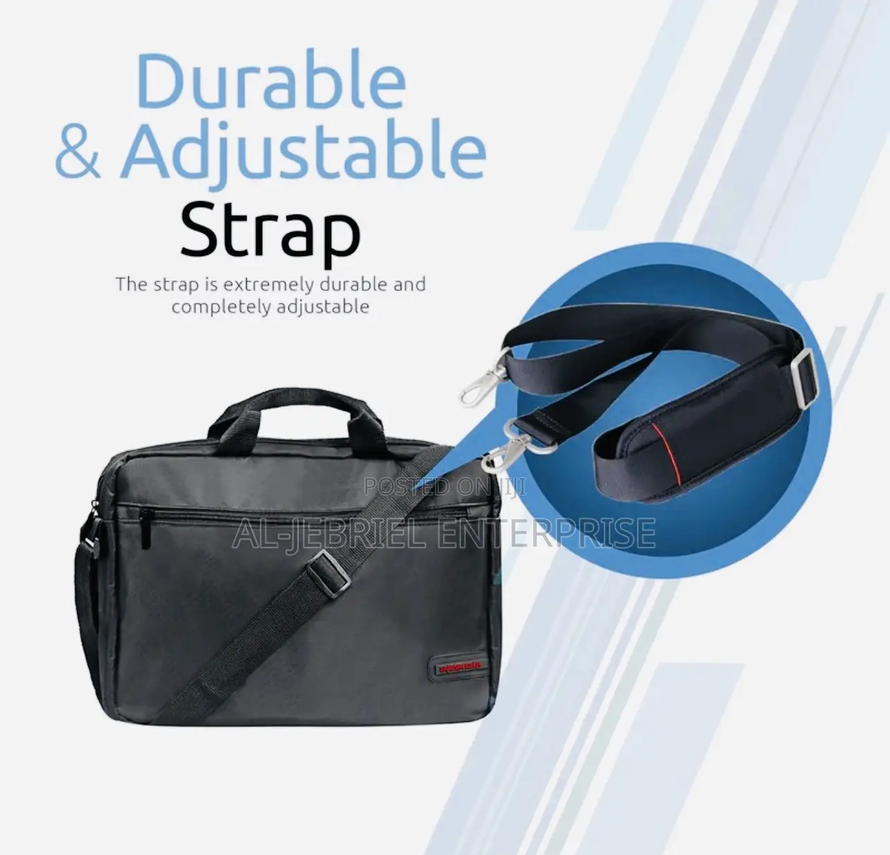 Promate 15.6” Lightweight Bag With Front Storage