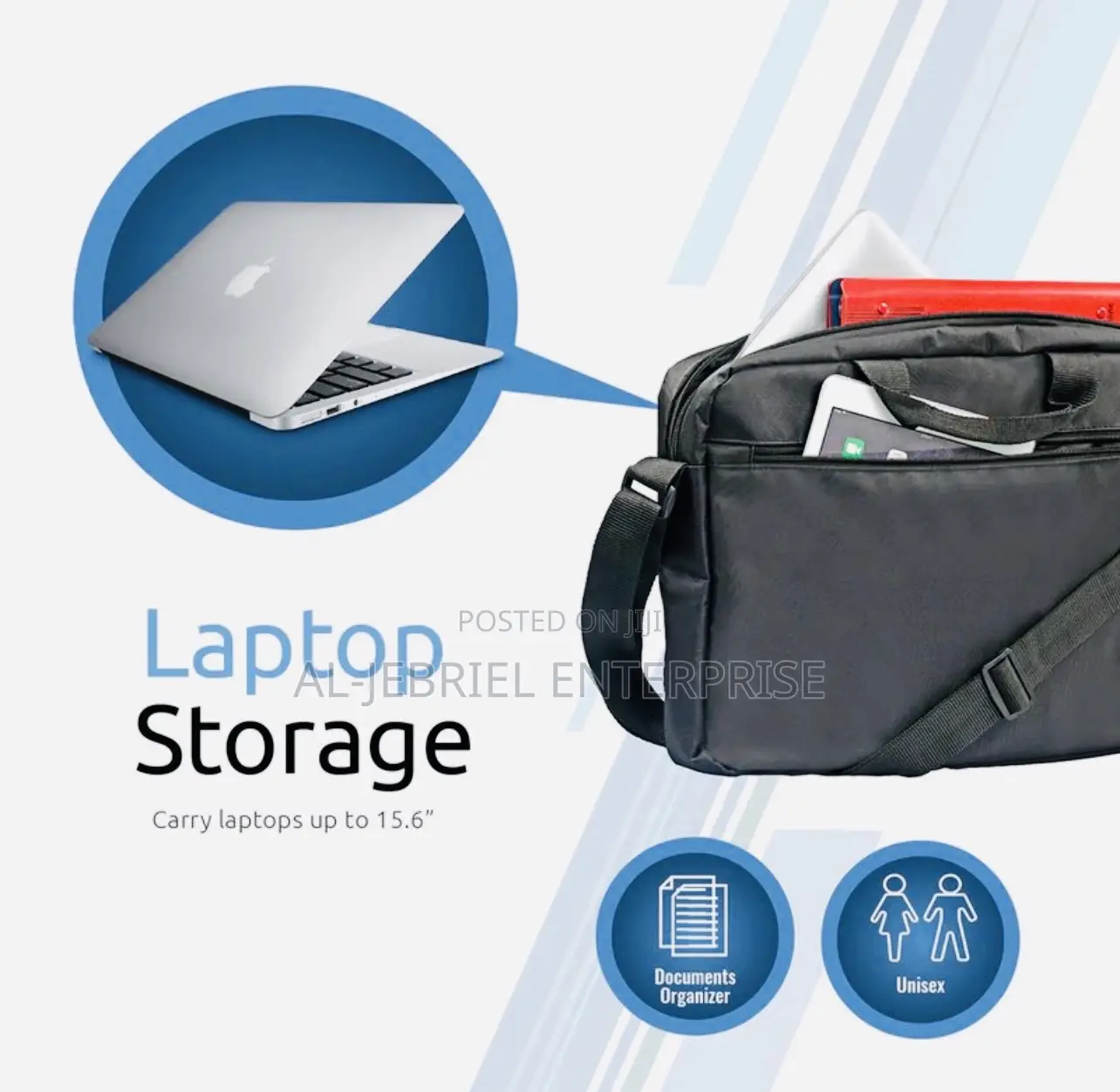 Promate 15.6” Lightweight Bag With Front Storage