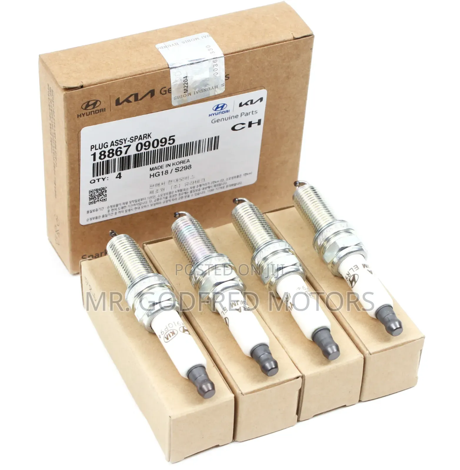 Hyundai Elantra 2018-21 Touring Spark Plugs. Original.