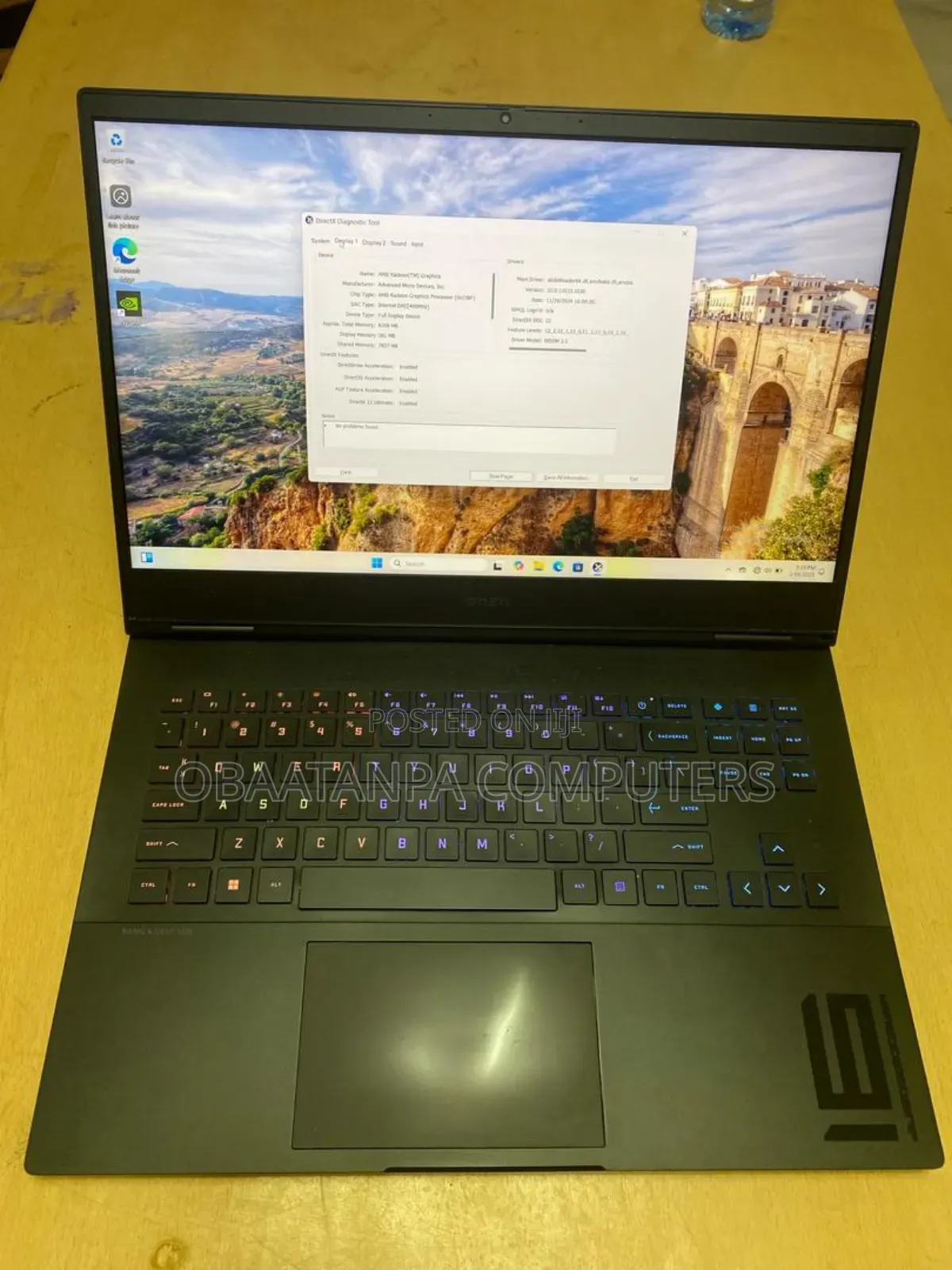 Laptop HP Omen 16 32GB AMD Ryzen 9 SSD 1T