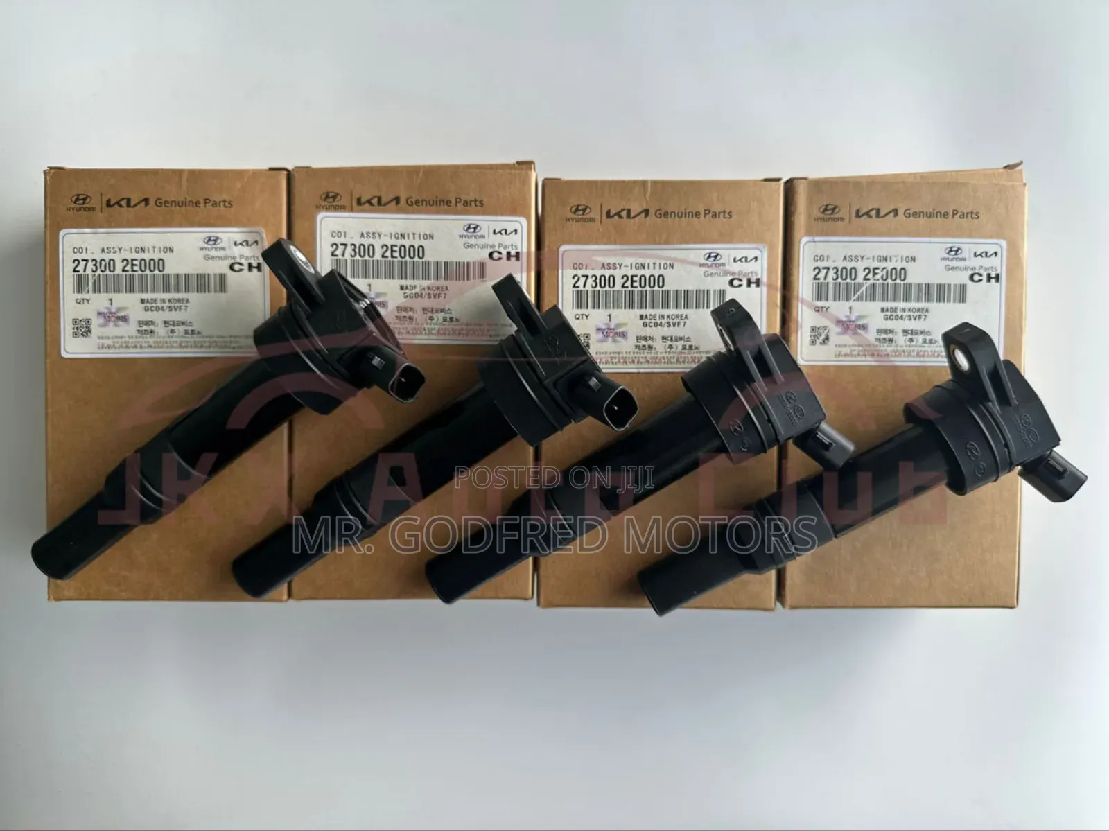 Hyundai Elantra 2012-15 Ignition Coils. 4 Set. Original.