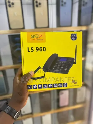 Wireless Quadband GSM Classic Desk Telephone Handset
