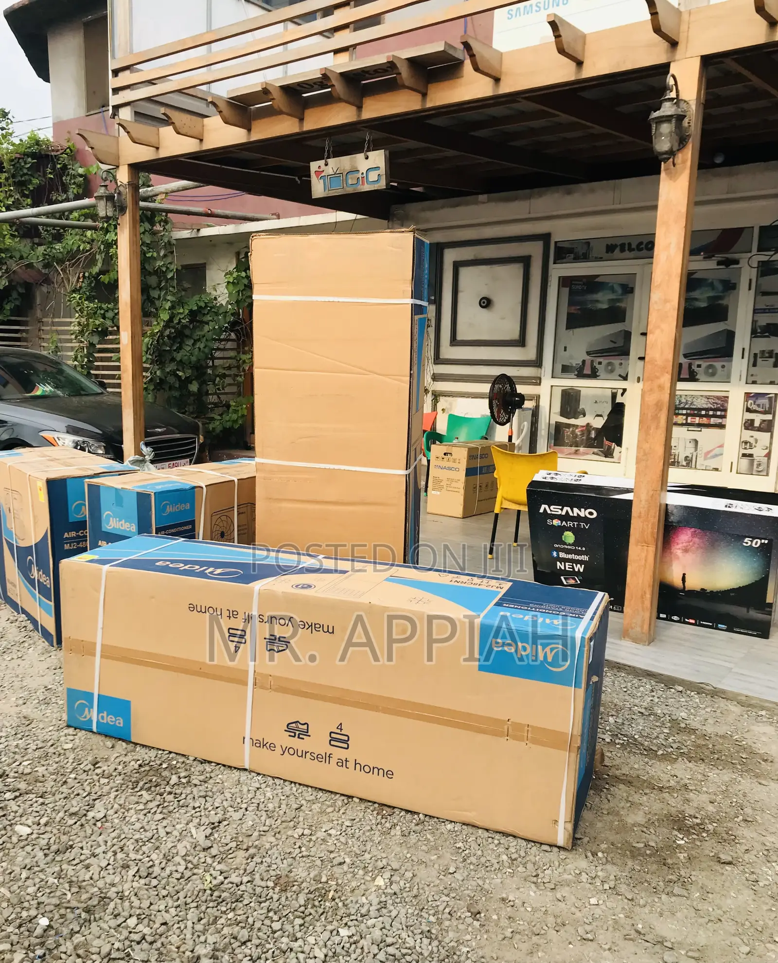 Authentic Midea 3.0hp Floor Standing Ac(Non Inverter).