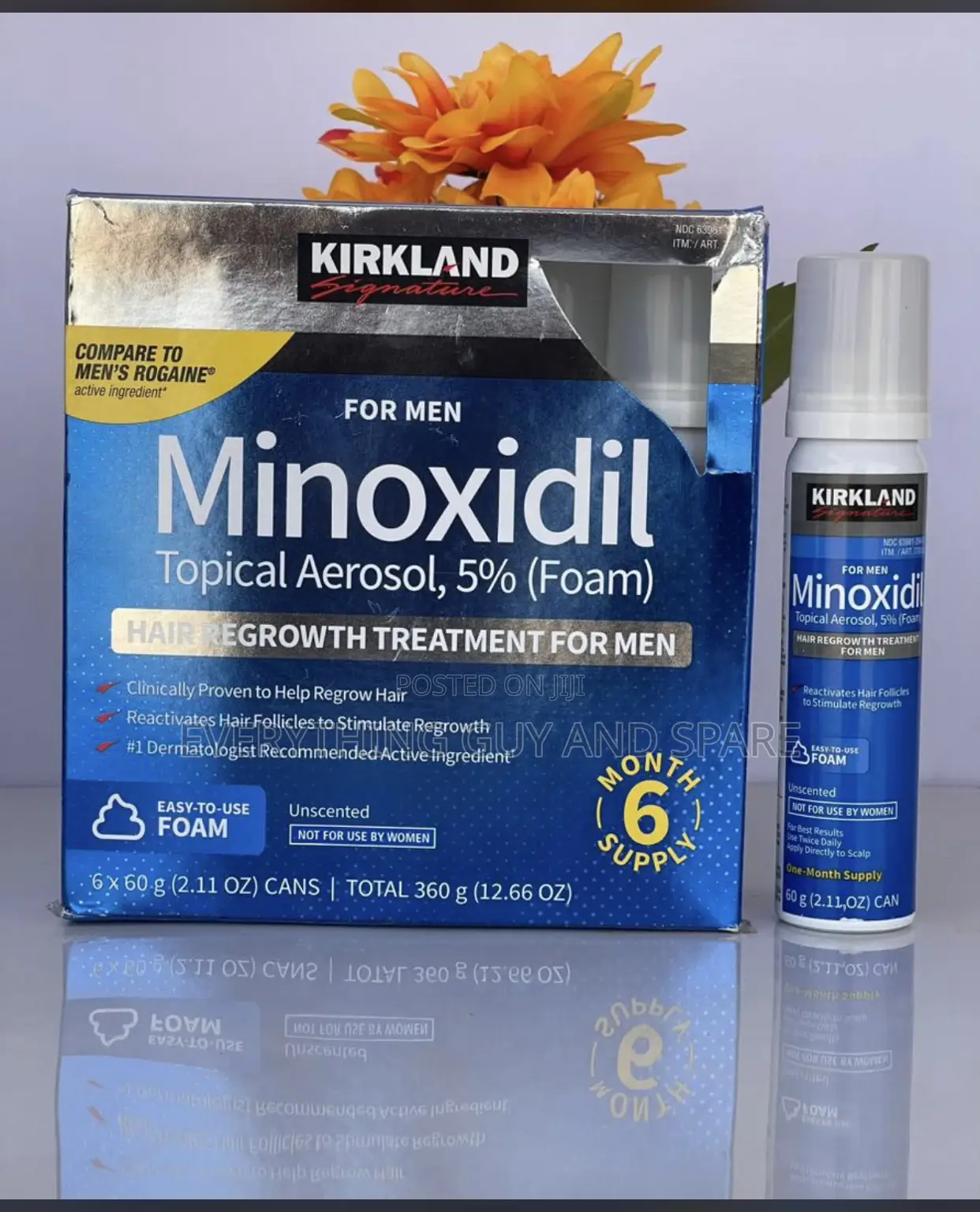Kirkland Signature Minoxidil Foam for Men
