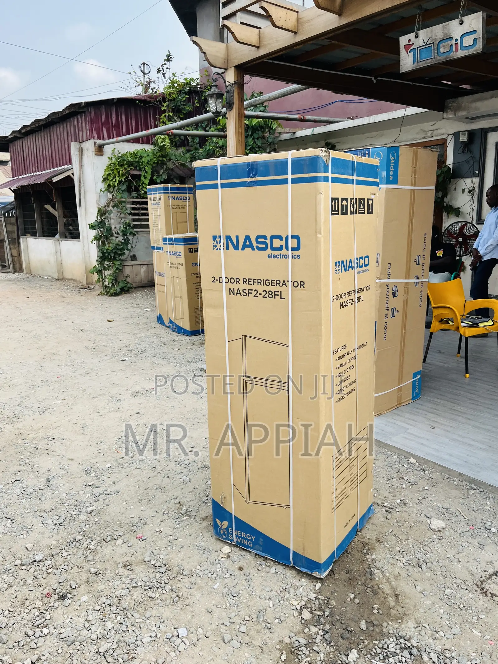 Extremely Cooling Nasco Nasf2-28fl 2 Door Fridge.