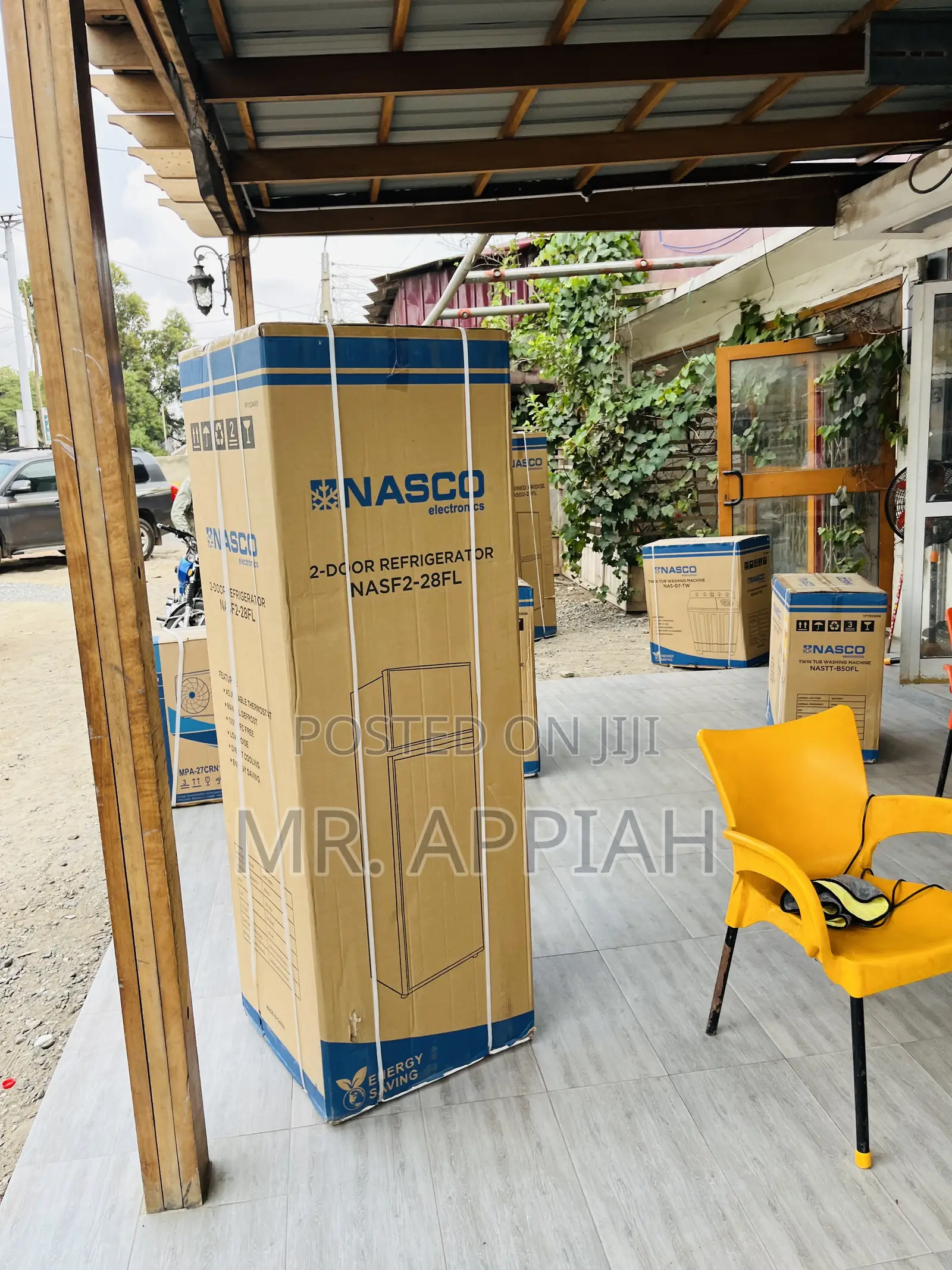 Super Cooling Nasco Nasf2-28fl 2 Door Electric Fridge.