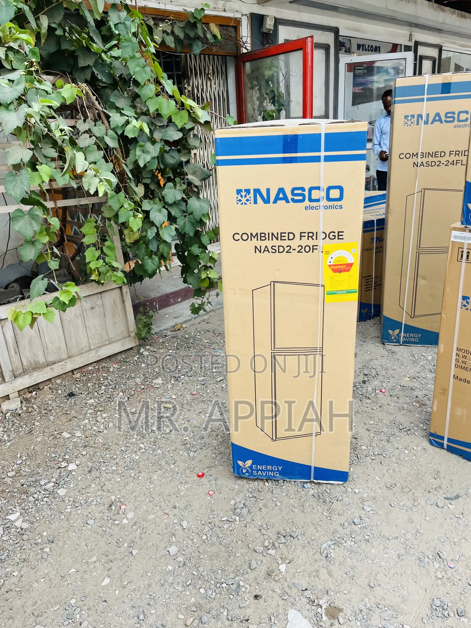 Stay Cooling Nasco Nasco D2-20fl 2 Door Electric Fridge.