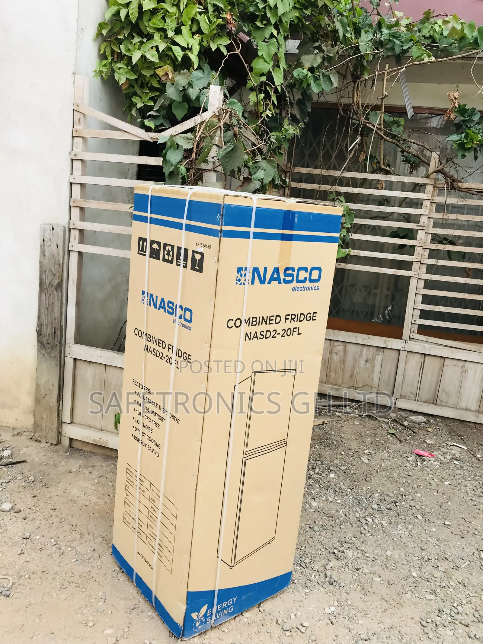 Original Frost Nasd2-20fl Doubledoor Bottom Mount Fridge