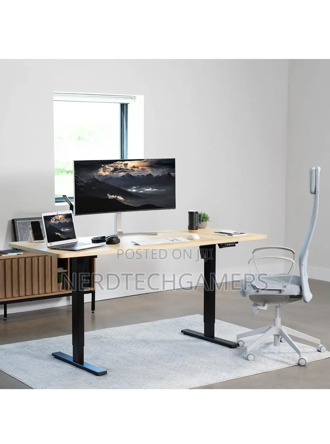 VIVO Electric Desk Standing Height Adjustable Height