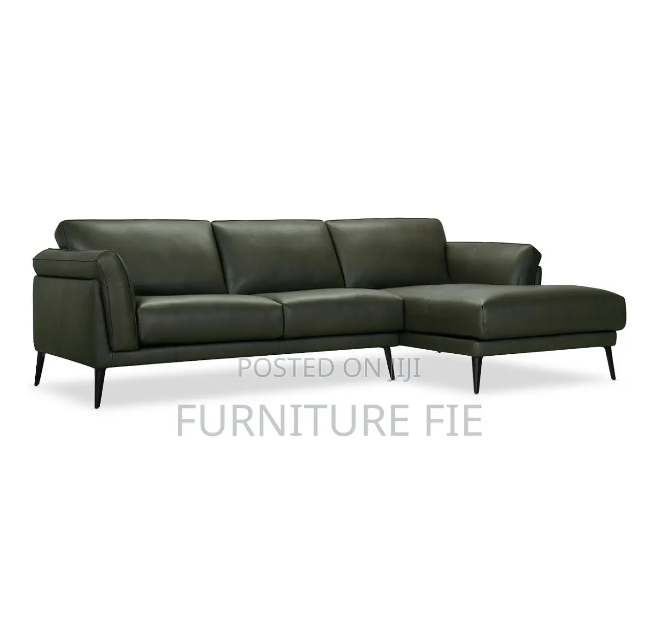 Keery 112" Leather Sectional With Chaise From Macy’S Usa