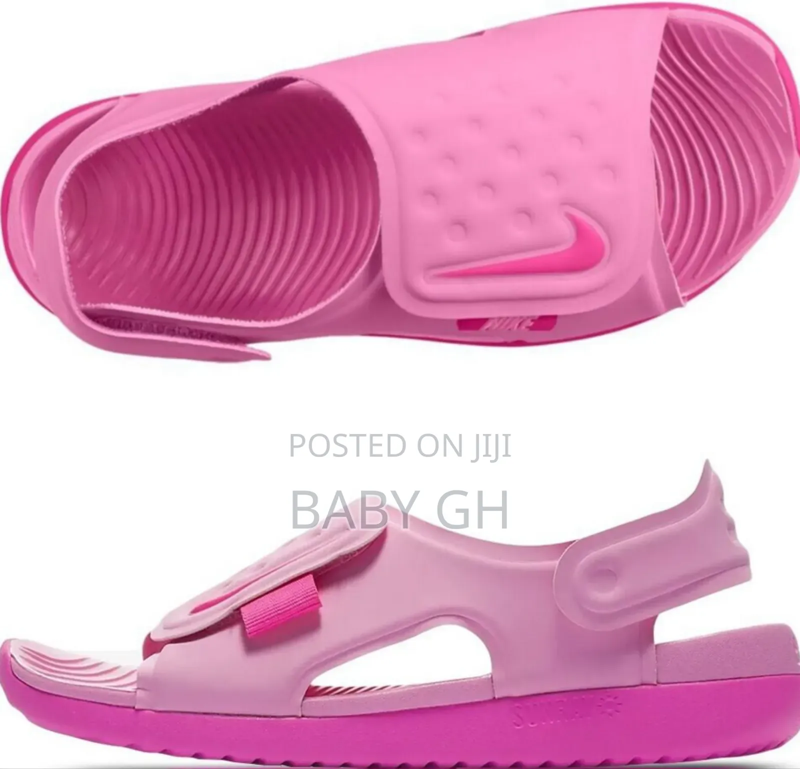 Nike Pink Sunray Sandal for Kids