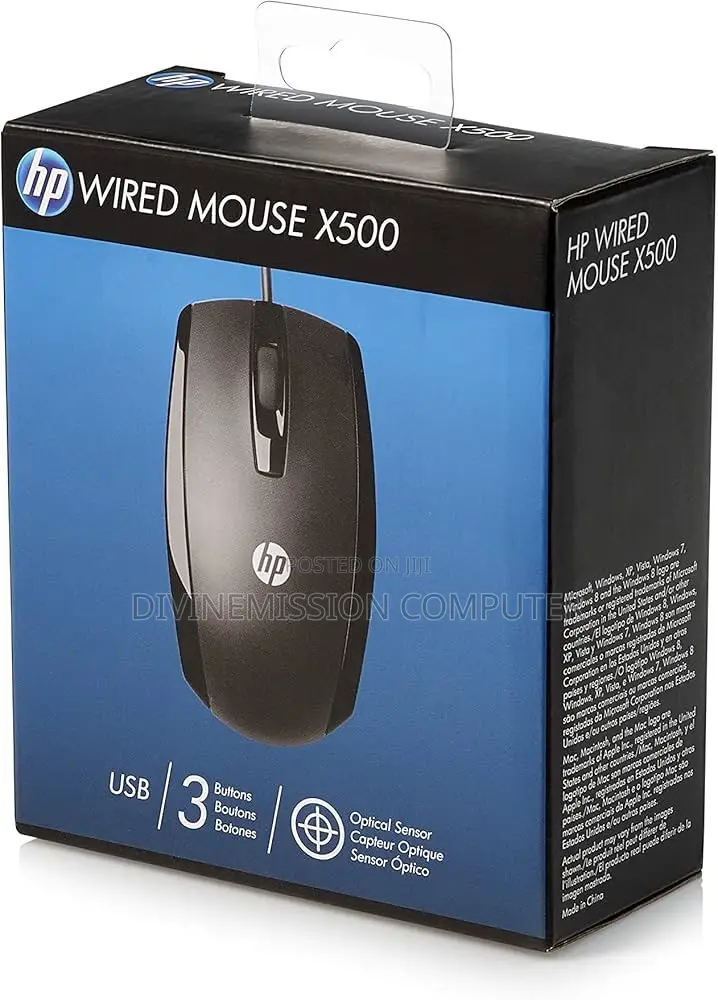 Hp Wired Mouse X500