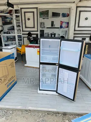 Efficient Cooling Nasco Nasco D2-18fl 2 Door Fridge,Gold