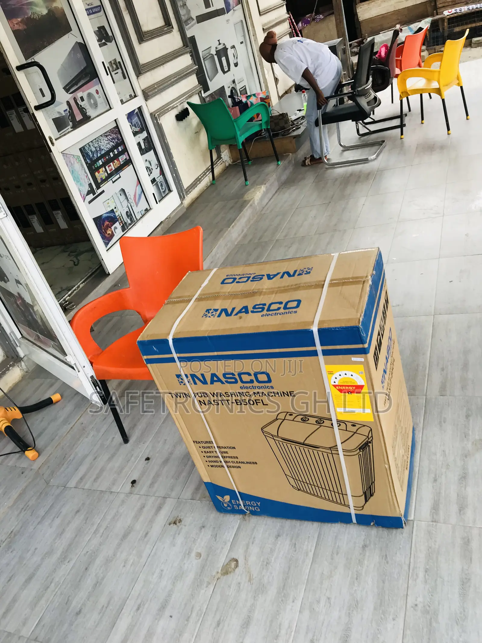 Nasco Water Timer 5.0kg Topload Washingmachine Semiauto