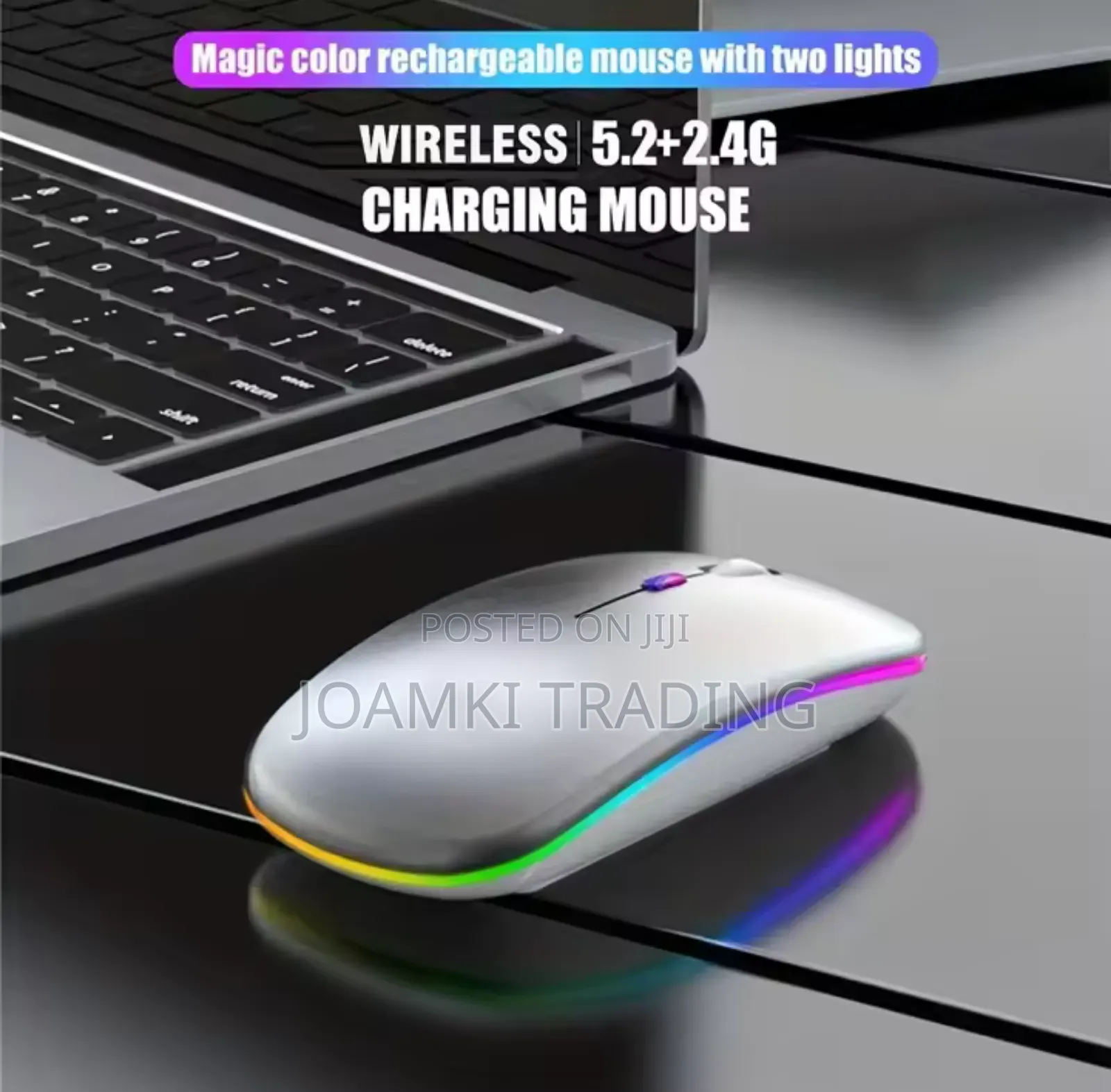 Wireless Bluetooth Rechargeable Mouse